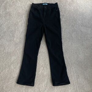 7 For All Mankind Black Slight Flare Women's Jeans